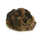 1939-1945 German Third Reich, Waffen-SS 1st-pattern helmet cover. A reversible Platanenmuster