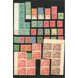 Stamps. Great Britain mint ranges in stockbook, Edward VII to George VI, also Officials used.
