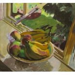 William John Leech RHA ROI (1881-1968) BOWL OF FRUIT c.1944 oil on canvas signed lower left;