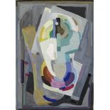 Mainie Jellett (1897-1944) CUBIST COMPOSITION gouache on card 12 x 8½in. (30.48 x 21.59cm)