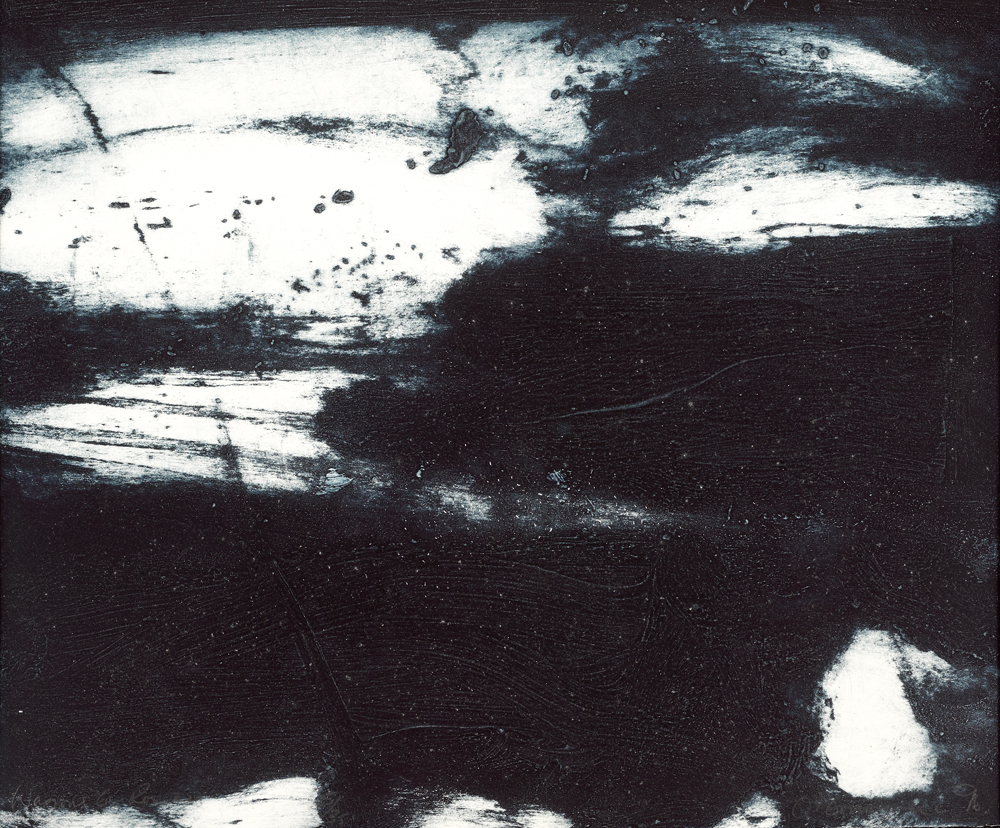 Hughie O'Donoghue (b.1953) A LINE OF RETREAT, 1996 (SET OF TEN) carborundum prints; (10); (each