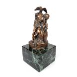 1966, 1916 Rising commemorative sculpture, 'The Dying Cúchulainn' after Oliver Sheppard. A bronze