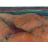 Gwen O'Dowd (b.1957) THE PAINTED DESERT oil on card with Kerlin Gallery label on reverse Kerlin