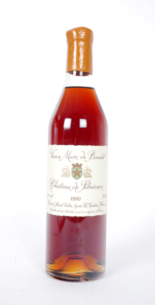 Château de Pibarnon, Vieux Marc de Bandol, 1990. One bottle.