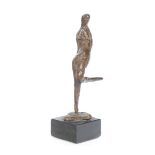 Edward Delaney RHA (1930-2009) FEMALE NUDE bronze 4½ x 1¾in. (11.43 x 4.45cm)