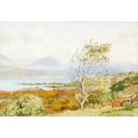 Frank Egginton RCA (1908-1990) THE KENMARE RIVER, COUNTY KERRY watercolour signed lower right; title