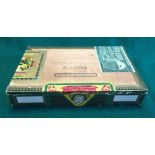 Unopened Cigar Box Containing 25 Havana Cigars