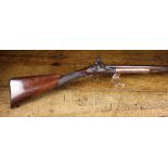 A 19th Century Lady's Sporting Flintlock Rifle.