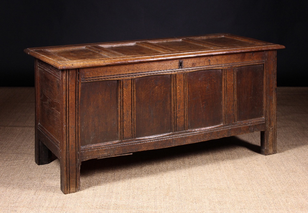 A Late 17th/Early 18th Century Joined Coffer.