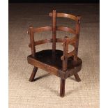 An Early 19th Century Welsh Ash & Elm Bentwood Child's Chair, attributed to Dre-fach Felindre,