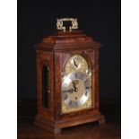 A Fine Quality Walnut Chiming Bracket Clock by Elliott of London,