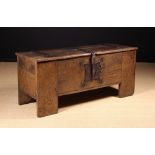 A 16th Century Westphalian Oak Coffer.