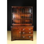 A Small Victorian Stained Pine Dresser.