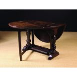 A Fine 17th Century Oak Gateleg Table.