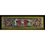 A Pierced Spanish Silver Panel Circa 1800 signed V. Franco.