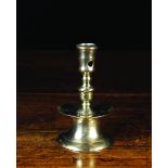 A 17th Century Brass Candlestick.