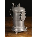 A 19th Century Pewter Stein Tankard.