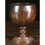 A Late 18th/Early 19th Century Treen Goblet.