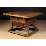 A 17th/18th Century Money Changers or Rent Table.