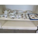 Royal Worcester Evesham tableware 16 pieces including four tureens - some usage marks,