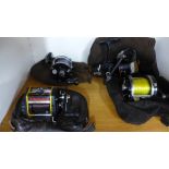 An ABU Ambassadeur 9000 C Baitcasting Mulitiplier Fishing Reel x 2,