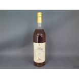 A 70cl bottle of Grande Champagne Cognac 1983 landed 1986 and bottled 1999 for Richard Stibbs,