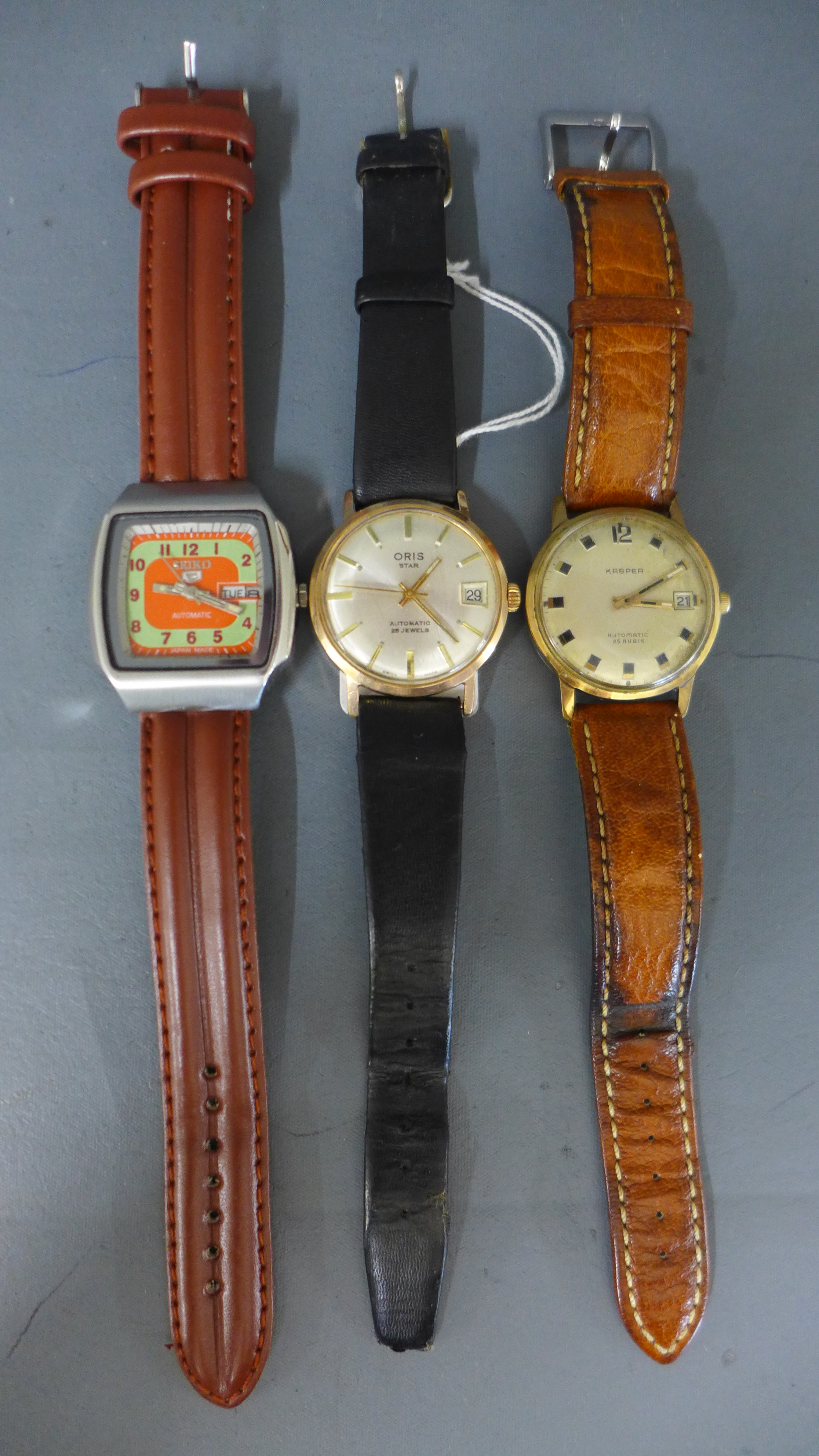 Three Gents wristwatches - Kasper Automatic, - Image 2 of 2