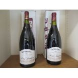 Two 150cl bottles of Gigondas Pierre Amadieu one 1991 and one 1996 - both levels to top of