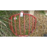 A cast iron hay feeder - Width 92cm