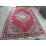 A Tabriz rug - 3.13m x 2.