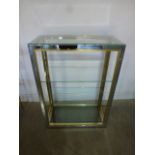 A 1970's Zevi Italian chrome etagere - Height 105cm x 118cm x 38cm