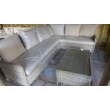 A Bramblecrest Patagonia sofa set with coffee table