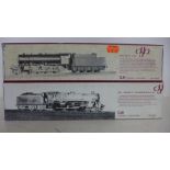 DJH Kits OO gauge Locomotives - all boxed - 1 x BR Caprotti standard 5 and 1 x BR/WD 280 - all lots