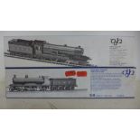 DJH Kits OO gauge Locomotives - all boxed - 1 X HR LMS Castle and 1 x LNER Z class Atlantic - all