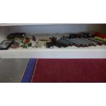 A selection of Hornby OO Gauge rolling stock and five locos including Barnstaple and a Rovex