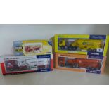 Corgi Collectables - Castle cement truck and trailer, Rugby cement truck,