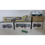 Corgi Vintage Glory Sentinel D64 Steam Wagon, Foden Steam Wagon, Dropside Wagon, all boxed,