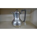 A silver hallmarked coffee pot approx 20 troy oz,