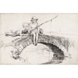 ‡ Eileen Alice Soper R.M.S. (1905-1990) Tiddlers, 1921 Signed Etching, edition 190 10 x 15cm; 3¾ x