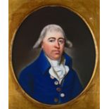 Irish School 18th Century Portrait of Richard Manders Esq, of Brackenstown, Constable of the Stable,
