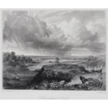 David Lucas (1802-1881) After John Constable R.A. Hampstead Heath Mezzotint 14 x 18cm; 5½ x 7¼in