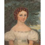 λ Maggie Scott (c. 1829) Portrait miniature of Mary Margaret Hamilton later Mrs George Middleton