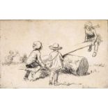 ‡ Eileen Alice Soper R.M.S. (1905-1990) The See-Saw, 1922 Etching, edition 314 11 x 17.5cm; 4¼ x 7in