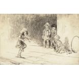 ‡ Eileen Alice Soper R.M.S. (1905-1990) Hop-scotch, 1923 Signed Etching, edition 335, mounted,