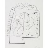 ‡ Bryan Ingham (1936-1997) Untitled Signed with initials and dated 1996 Pen and ink 28 x 22.5cm;