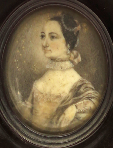 λ Maggie Scott (c. 1829) Portrait miniature of Mary Margaret Hamilton later Mrs George Middleton - Image 4 of 5