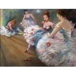Albert Besnard Hon. R.A. (French 1849-1934) Ballet dancers Signed Pastel 29 x 38.5cm; 11½ x 15in ++