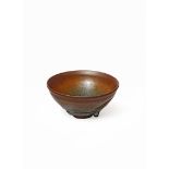 A CHINESE JIANYAO ‘HARE’S FUR’ GLAZED BOWL, SONG DYNASTY OR LATER The conical body decorated with an