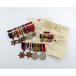 The World War II group of medals awarded to Major The Hon. Graham Curtis Lampson, later Baron