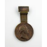 George III and Captain Cook, The "Resolution and Adventure" or "Otaheiti" Medal, 1772, signed B: